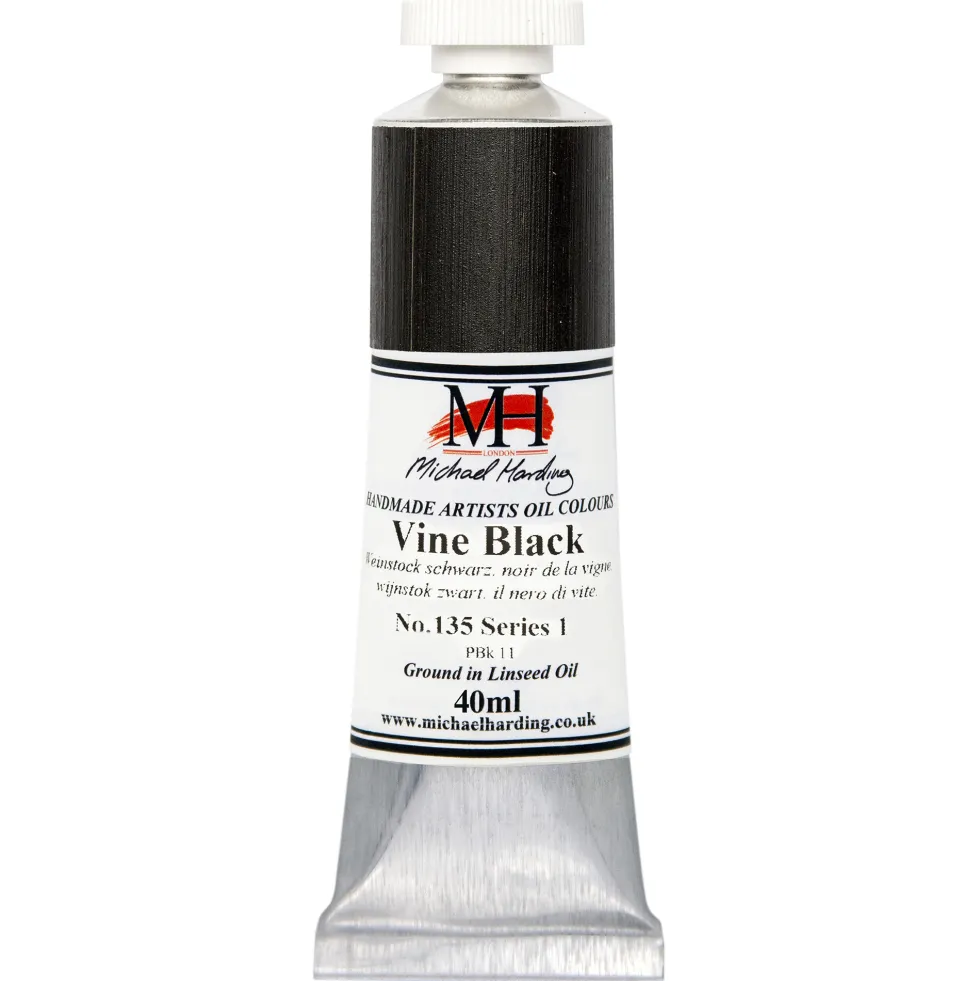 Farba olejna - Michael Harding - 135, Vine Black, 40 ml