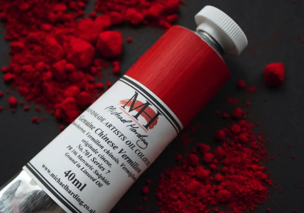 Farba olejna - Michael Harding - 240, Vivid Blue, 40 ml