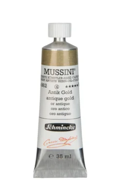 Farba olejna Mussini - Schmincke - 862, Antique Gold, 35 ml
