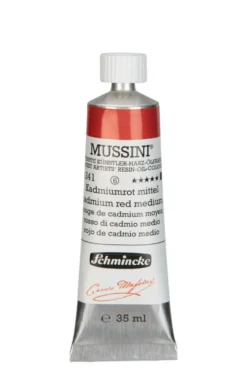 Farba olejna Mussini - Schmincke - 341, Cadmium Red Medium, 35 ml