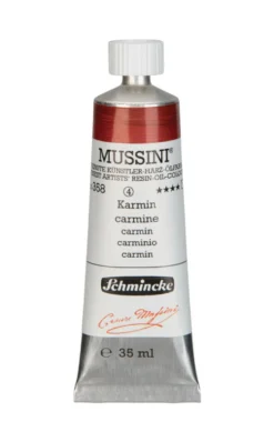 Farba olejna Mussini - Schmincke - 358, Carmine, 35 ml