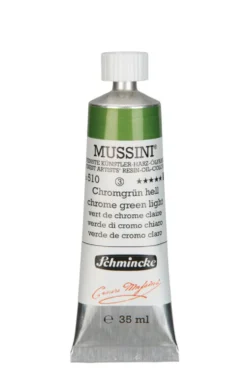 Farba olejna Mussini - Schmincke - 510, Chrome Green Light, 35 ml