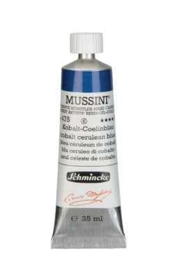 Farba olejna Mussini - Schmincke - 475, Cobalt Cerulean Blue, 35 ml