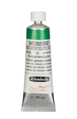 Farba olejna Mussini - Schmincke - 528, Cobalt Green Opaque, 35 ml