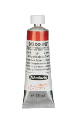Farba olejna Mussini - Schmincke - 344, Madder Lake Brilliant, 35 ml