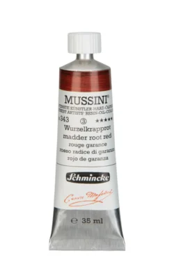 Farba olejna Mussini - Schmincke - 343, Madder Root Red, 35 ml