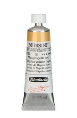 Farba olejna Mussini - Schmincke - 231, Naples Yellow Light, 35 ml