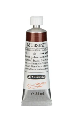 Farba olejna Mussini - Schmincke - 661, Natural Burnt Sienna, 35 ml