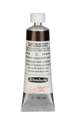 Farba olejna Mussini - Schmincke - 664, Natural Raw Umber, 35 ml