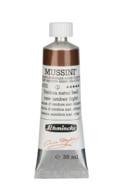Farba olejna Mussini - Schmincke - 670, Raw Umber Light, 35 ml