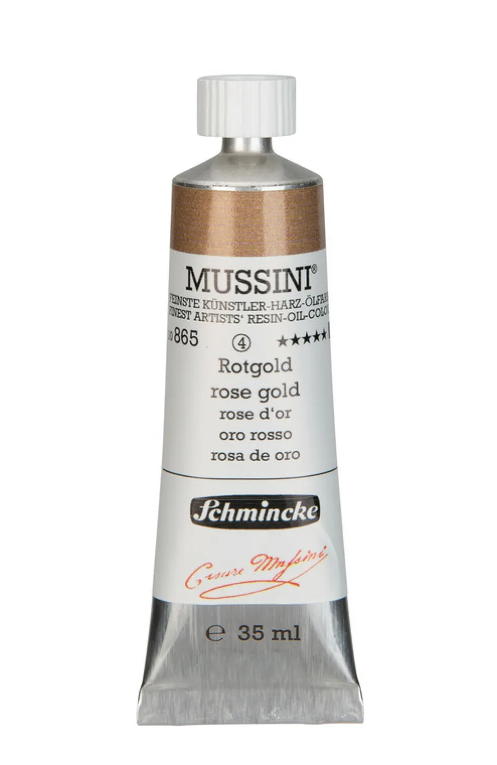 Farba olejna Mussini - Schmincke - 865, Rose Gold, 35 ml