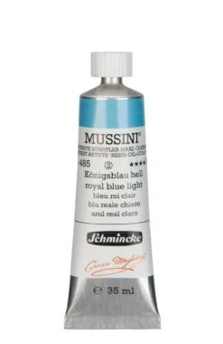 Farba olejna Mussini - Schmincke - 485, Royal Blue Light, 35 ml