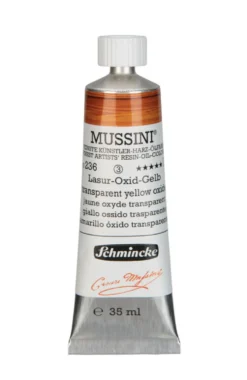 Farba olejna Mussini - Schmincke - 236, Transparent Yellow Oxide, 35 ml