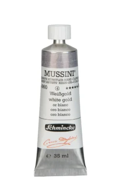 Farba olejna Mussini - Schmincke - 860, White Gold, 35 ml