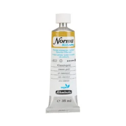 Farba olejna Norma Blue - Schmincke - 802, Classic Gold, 35 ml