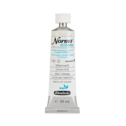 Farba olejna Norma Blue - Schmincke - 120, Mixing White, 35 ml