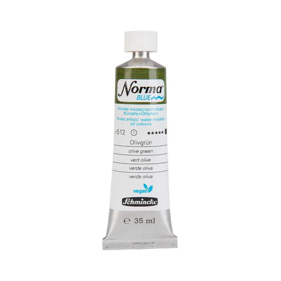 Farba olejna Norma Blue - Schmincke - 512, Olive Green, 35 ml