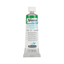 Farba olejna Norma Blue - Schmincke - 508, Permanent Green, 35 ml