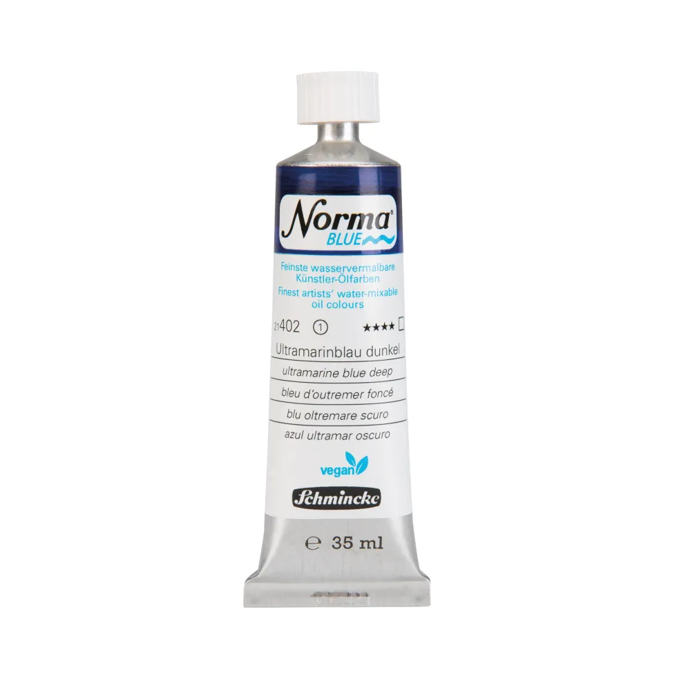 Farba olejna Norma Blue - Schmincke - 402, Ultramarine Blue Deep, 35 ml