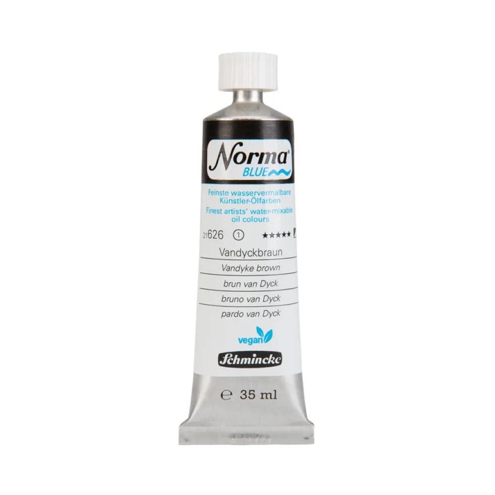 Farba olejna Norma Blue - Schmincke - 626, Vandyke Brown, 35 ml
