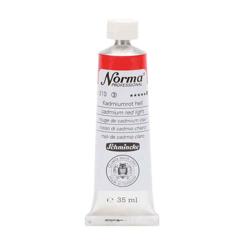 Farba olejna Norma Professional - Schmincke - 310, Cadmium Red Light, 35 ml