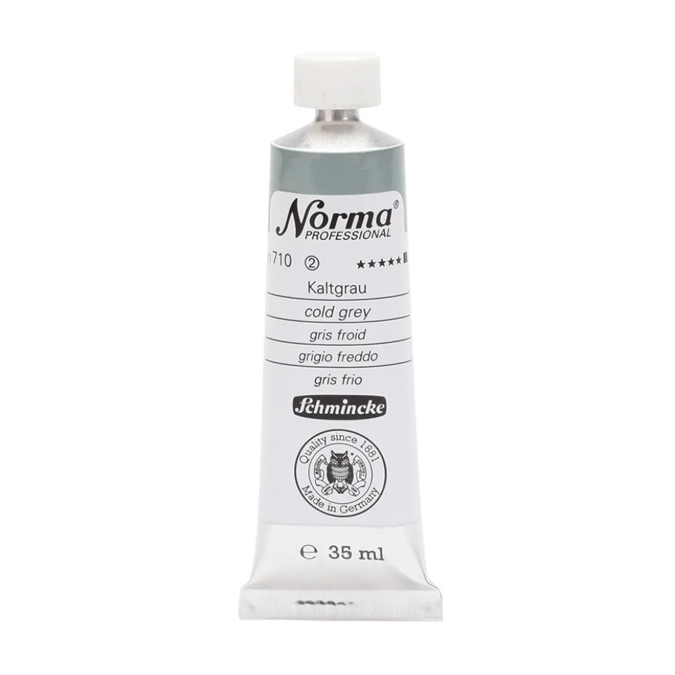 Farba olejna Norma Professional - Schmincke - 710, Cold Grey, 35 ml