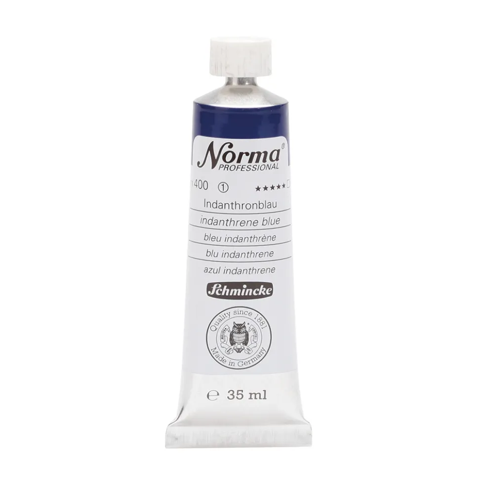 Farba olejna Norma Professional - Schmincke - 400, Indanthrene Blue, 35 ml