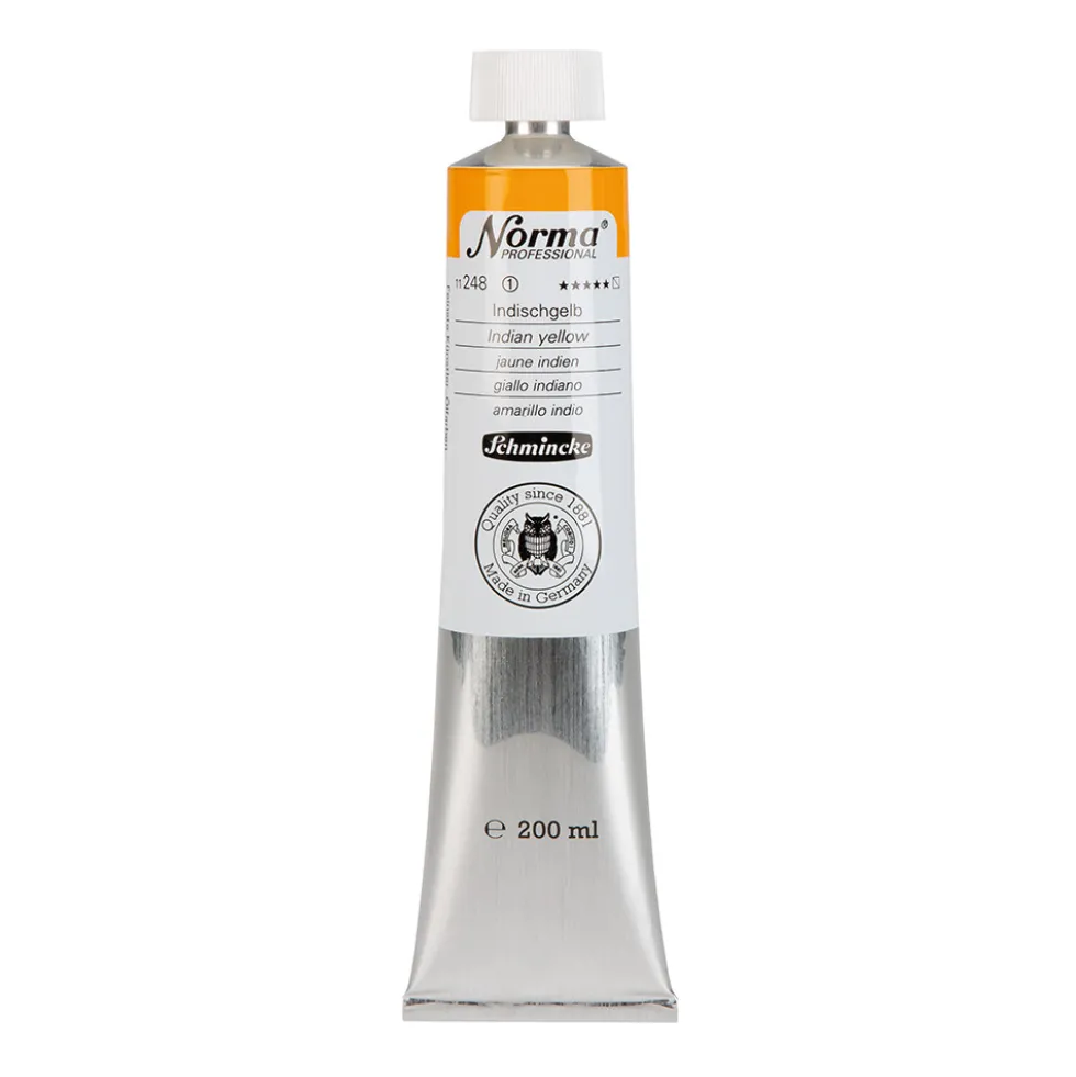 Farba olejna Norma Professional - Schmincke - 248, Indian Yellow, 200 ml