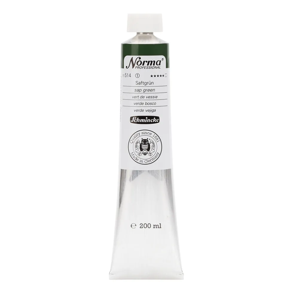 Farba olejna Norma Professional - Schmincke - 514, Sap Green, 200 ml