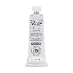 Farba olejna Norma Professional - Schmincke - 110, Translucent White, 35 ml