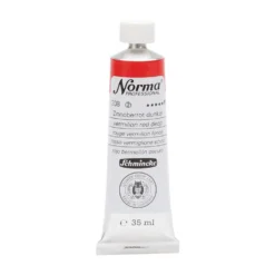 Farba olejna Norma Professional - Schmincke - 308, Vermilion Red Deep, 35 ml