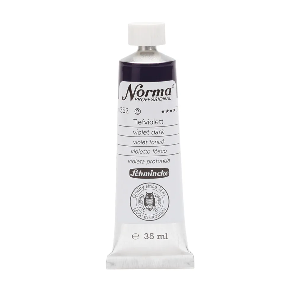 Farba olejna Norma Professional - Schmincke - 352, Violet Dark, 35 ml