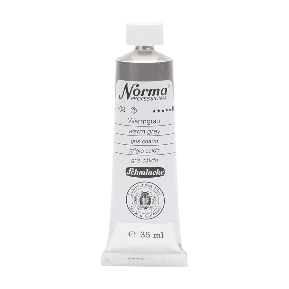 Farba olejna Norma Professional - Schmincke - 708, Warm Grey, 35 ml