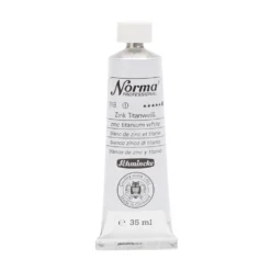 Farba olejna Norma Professional - Schmincke - 118, Zinc Titanium White, 35 ml