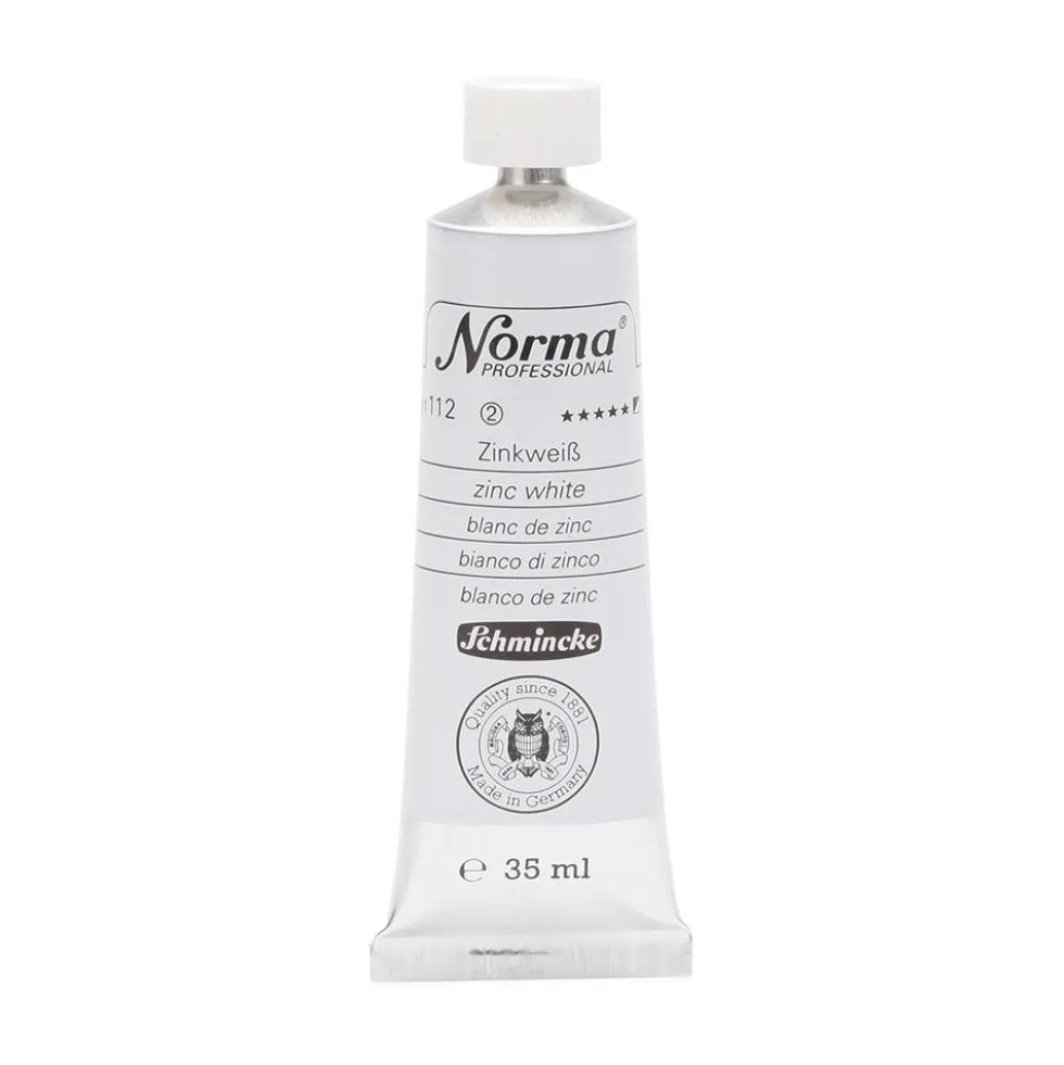 Farba olejna Norma Professional - Schmincke - 112, Zinc White, 35 ml