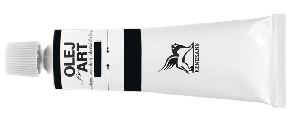 Farba olejna Olej for Art - Renesans - 88, asfalt, 60 ml