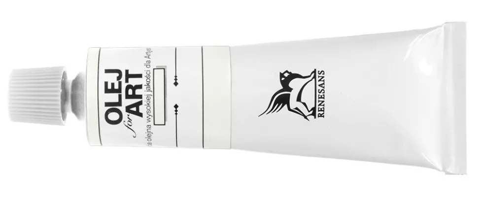 Farba olejna Olej for Art - Renesans - 2, biel tytanowa, 60 ml