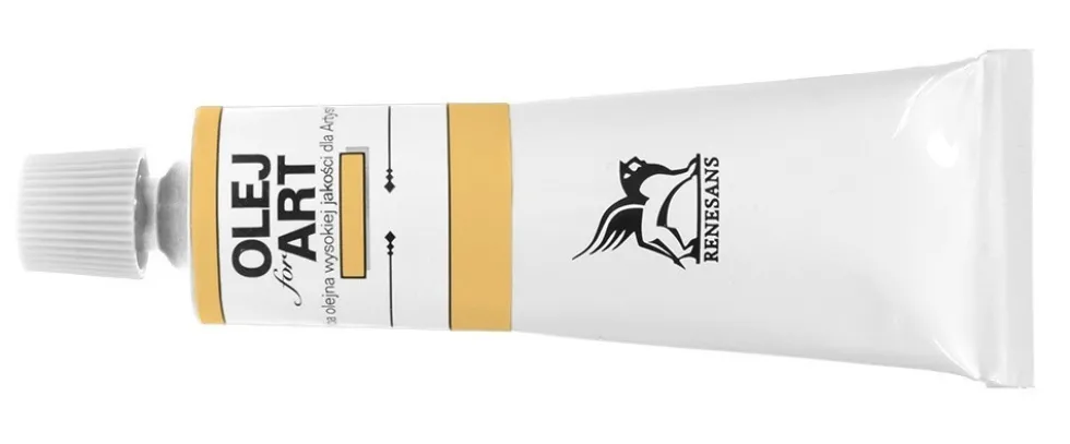 Farba olejna Olej for Art - Renesans - 5, żółta z Neapolu różowa, 60 ml