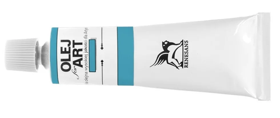 Farba olejna Olej for Art - Renesans - 64, turkus, 60 ml
