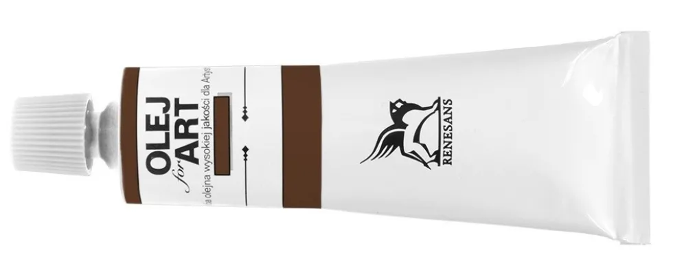 Farba olejna Olej for Art - Renesans - 46, umbra palona, 60 ml