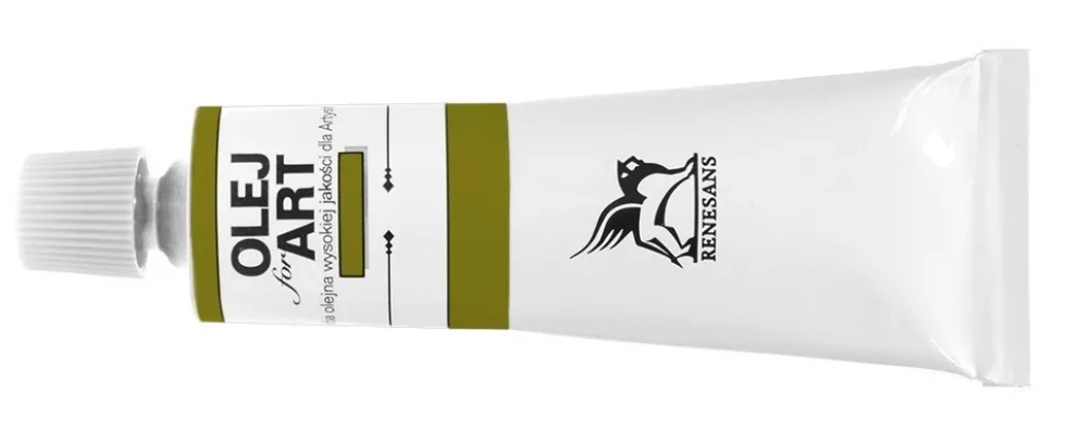Farba olejna Olej for Art - Renesans - 72, zielona ziemia bohemska, 60 ml