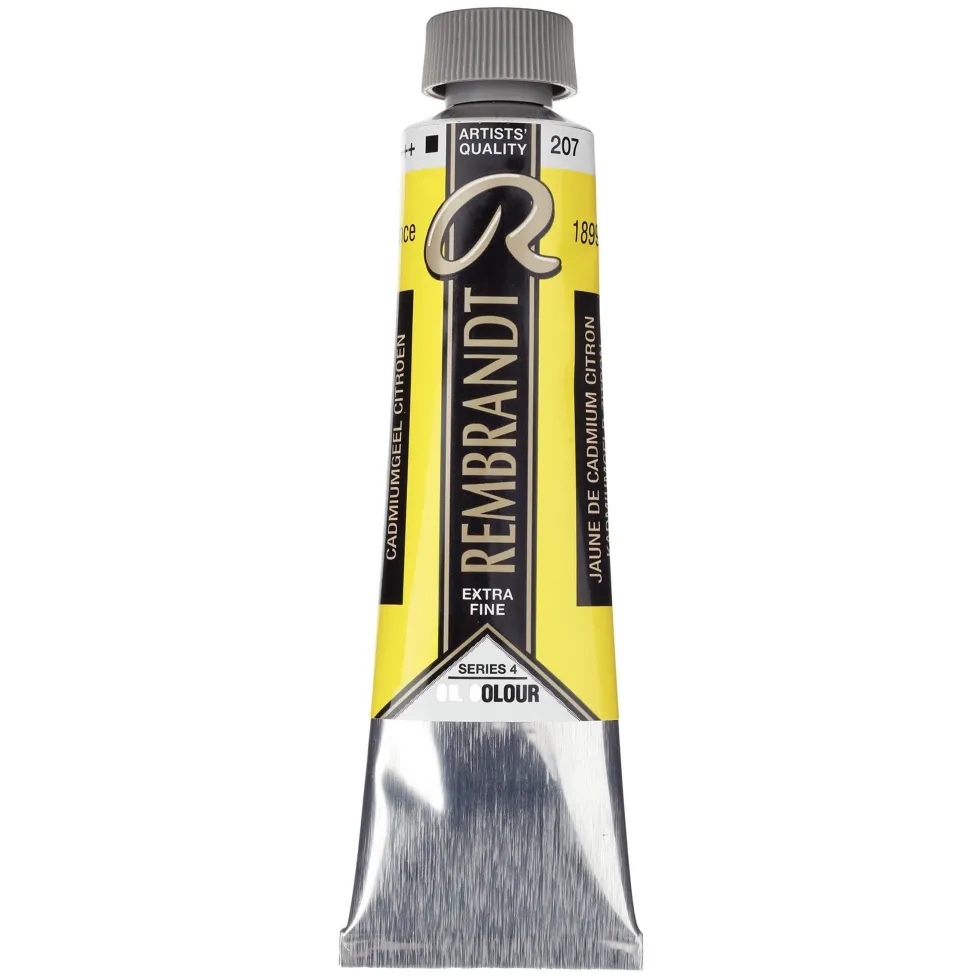 Farba olejna - Rembrandt - Cadmium Yellow Lemon, 40 ml