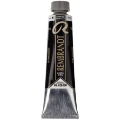 Farba olejna - Rembrandt - Ivory Black, 40 ml