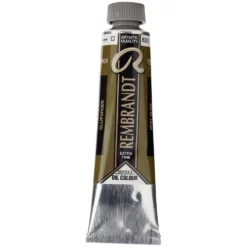 Farba olejna - Rembrandt - Olive Green, 40 ml