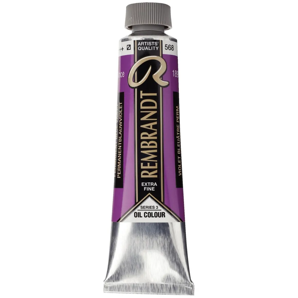 Farba olejna - Rembrandt - Permanent Blue Violet, 40 ml