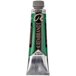 Farba olejna - Rembrandt - Permanent Green Deep, 40 ml