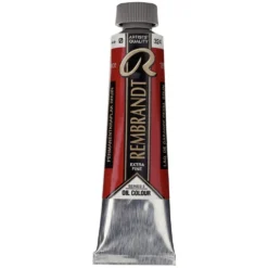 Farba olejna - Rembrandt - Permanent Madder Brownish, 40 ml
