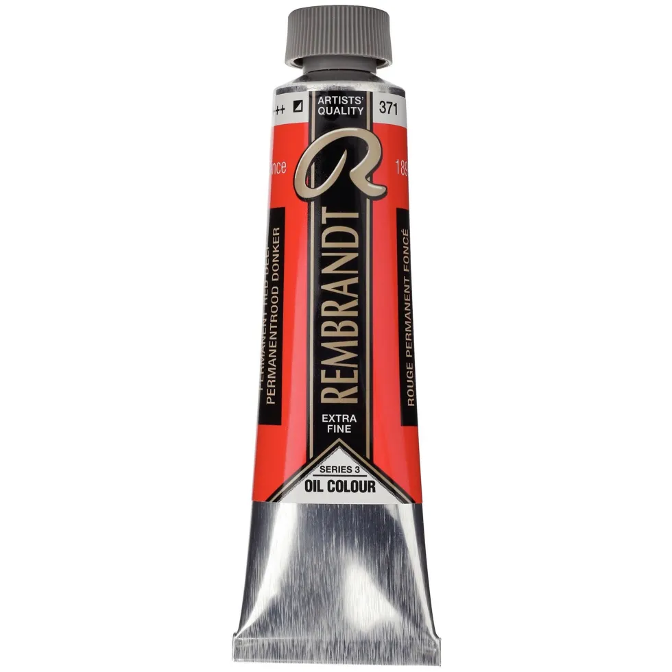 Farba olejna - Rembrandt - Permanent Red Deep, 40 ml