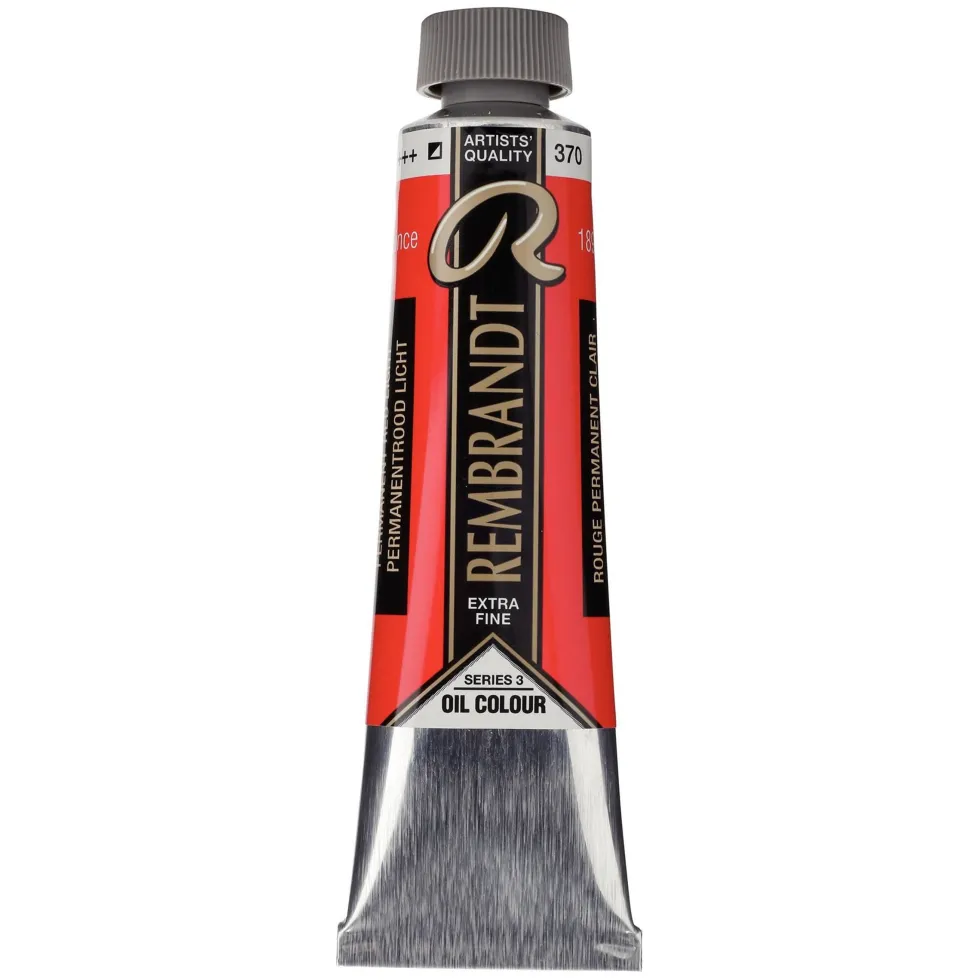 Farba olejna - Rembrandt - Permanent Red Light, 40 ml