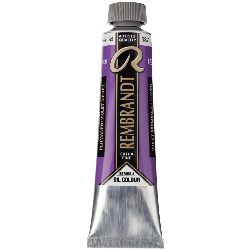 Farba olejna - Rembrandt - Permanent Violet Medium, 40 ml